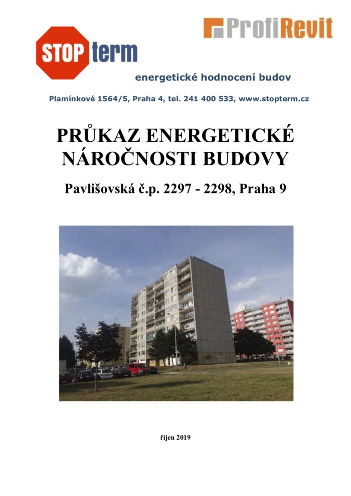 PENB - Pavlišovská 2297-2298, Praha